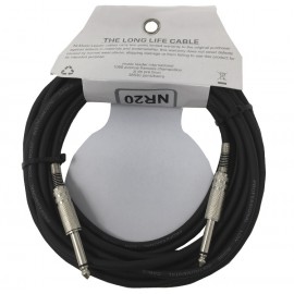 MLI NR20 CABLE JACK JACK PARA INSTRUMENTO MLI NR20 CABLE JACK JACK PARA INSTRUMENTO