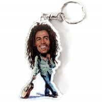 LEGEND ACK-0304 LLAVERO CARICATURA BOB MARLEY