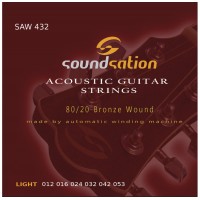 SOUNDSATION SAW-432 CUERDAS GUITARRA ACUSTICA