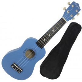 FZONE UK-02SB BL UKELELE SOPRANO CON FUNDA