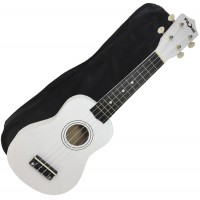 FZONE UK-02SB WH UKELELE SOPRANO BLANCO CON FUNDA