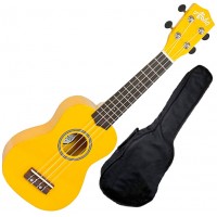 ALOHA UK-200B YW UKELELE SOPRANO AMARILLO CON FUNDA