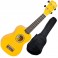 ALOHA UK-200B YW UKELELE SOPRANO AMARILLO CON FUNDA