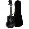 ALOHA UK-200B BK UKELELE SOPRANO NEGRO CON FUNDA