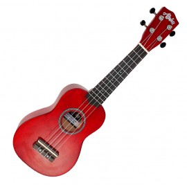 ALOHA UK-250 RD UKELELE SOPRANO ROJO