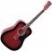 SOUNDSATION YELLOWSTONE DN-RDS GUITARRA ACUSTICA ROJA