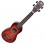 ALOHA SK-2100A-RD UKELELE SOPRANO ROJO AMBAR