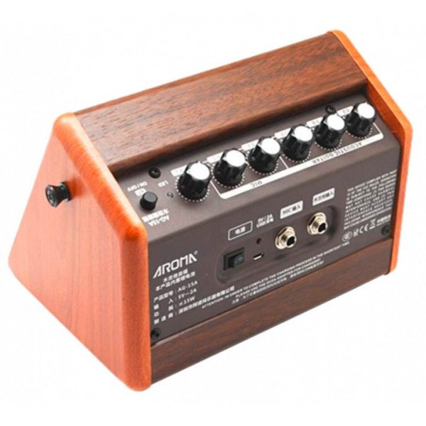 AROMA AG-15A AMPLIFICADOR GUITARRA ACUSTICA - Azcoma