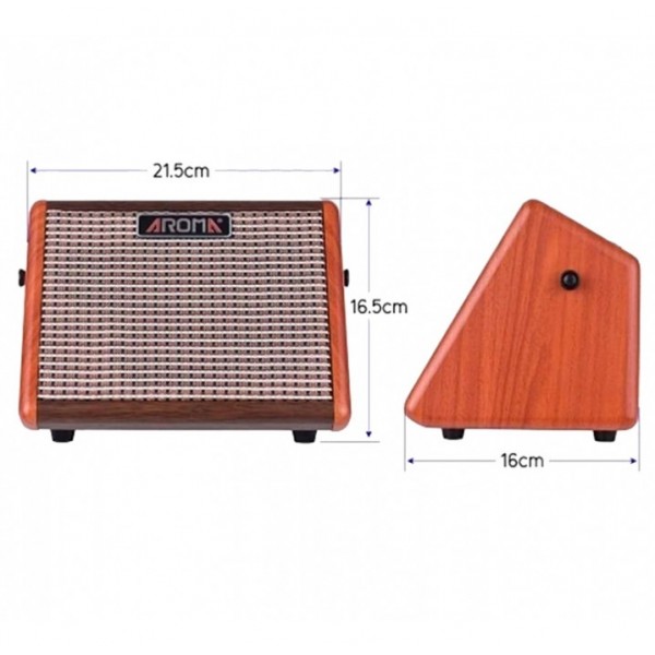 AROMA AG-15A AMPLIFICADOR GUITARRA ACUSTICA - Azcoma