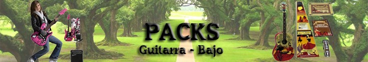 Pack guitarra-bajo