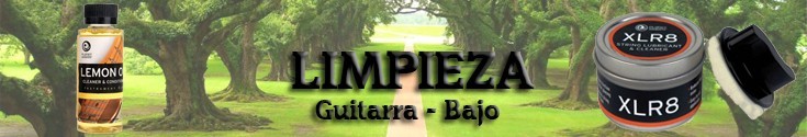 Limpieza guitarra-bajo